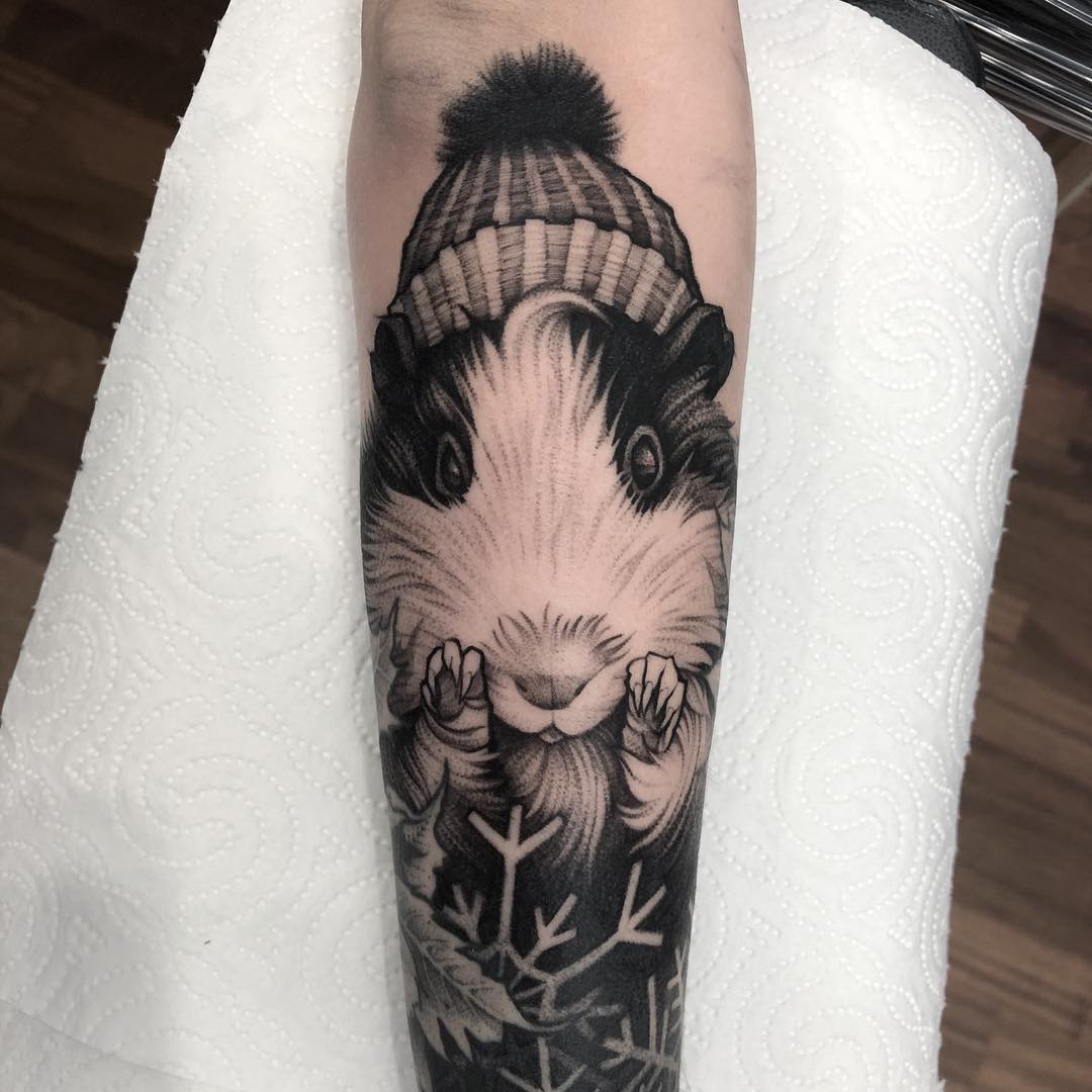Patryk Chybowski Hamster Tattoo